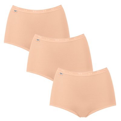 Sloggi 3 Pack Maxi Pants Nude 16