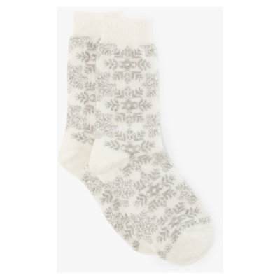 John Lewis Cashmere Snowflake Socks