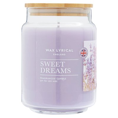 Wax Lyrical Candle, Large Jar, Sweet Dreams