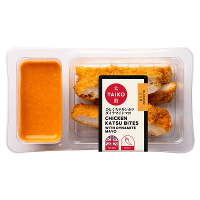 Taiko Chicken Katsu Bites with Dynamite Mayo