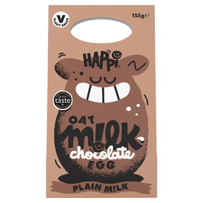 Happi Oat Milk Plain Chocolate Egg