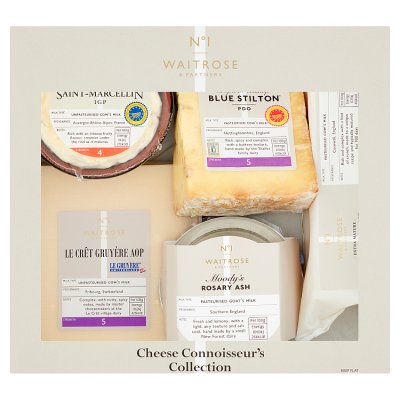 No. 1 Cheese Connoisseur's English, French & Swiss Cheeseboard