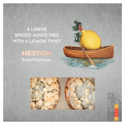 Heston from Waitrose Mince Pies with Lemon