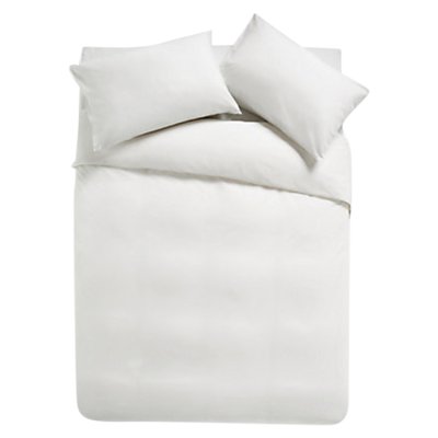 Anyday Pure Cotton Duvet Cover Single White