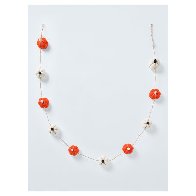 John Lewis Pumpkin Garland