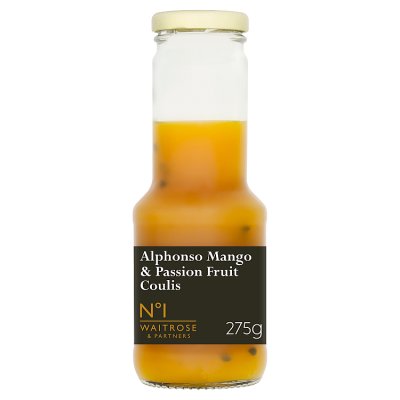 No.1 Alphonso Mango & Passion Fruit Coulis