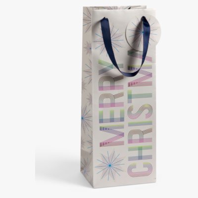 Beyond Merry Christmas Bottle Bag
