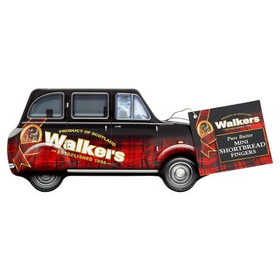 Walkers Shortbread Taxi Tin