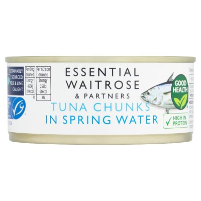 Essential MSC Tuna Chunks in Spring Water
