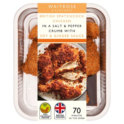 Waitrose Salt & Pepper Spatchcock Chicken