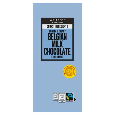 Cooks' Ingredients Belgian Milk Chocolate