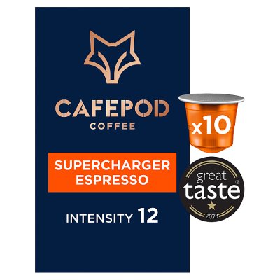 CafePod Supercharger Espresso Pods 10s