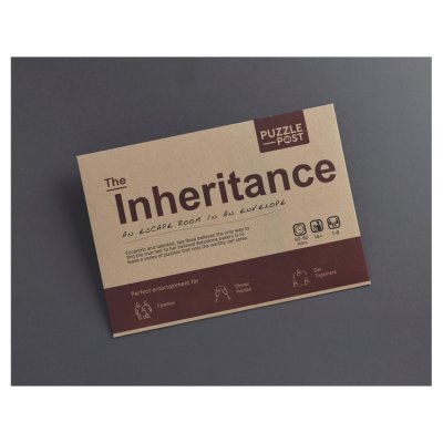 Puzzle Post Escape Room in an Envelope - The Inheritance