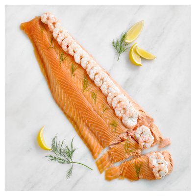 Poached & Smoked Dressed Salmon Side