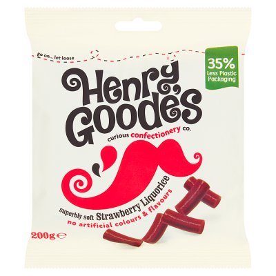 Henry Goode's Strawberry Liquorice
