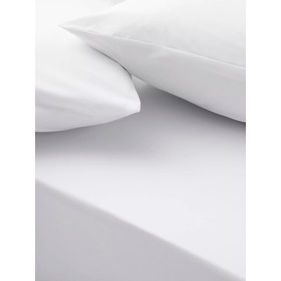 Anyday Pure Cotton Fitted Sheet King White