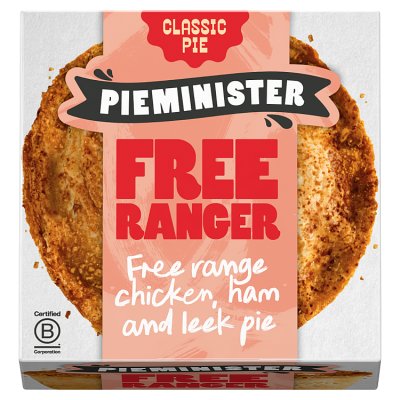 Pieminister Free Ranger Chicken Ham & Leek Pie
