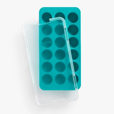 Lekue Ice Tray Round Blue