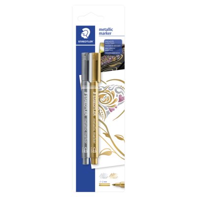 Staedtler Gold/Silver Metallic markers