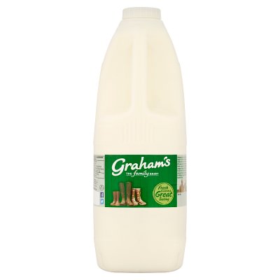 Graham's Dairy Scottish Semi-Skimmed Milk Large