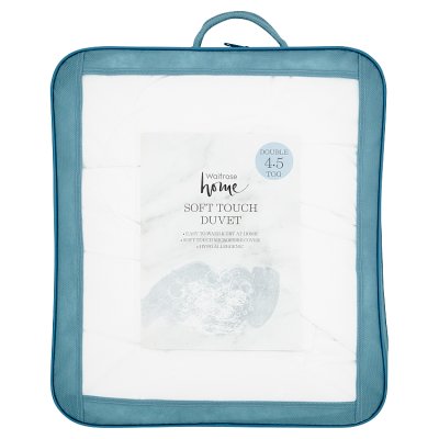 John Lewis Synthetic Soft Touch Washable Duvet, 4.5 Tog, Double
