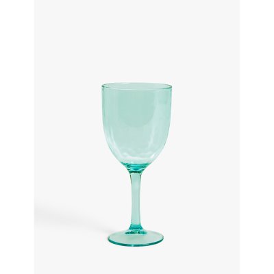 John Lewis Ripple Wine Glass Aqua