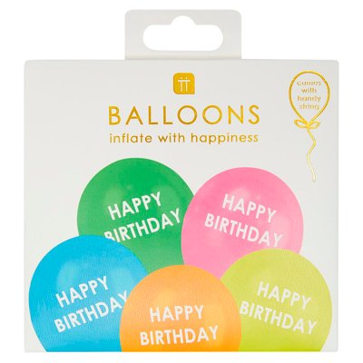 Talking Tables Happy Birthday Balloons