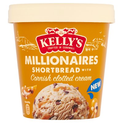 Kelly's Millionaires Shortbread Ice Cream