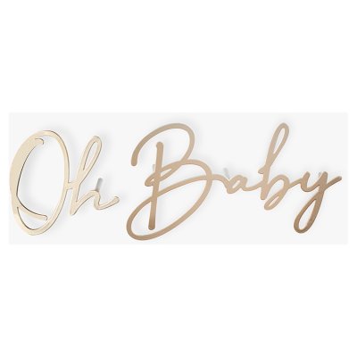 Metal Baby Cake Decoration