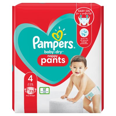 pampers baby dry extra large size 6s 19s