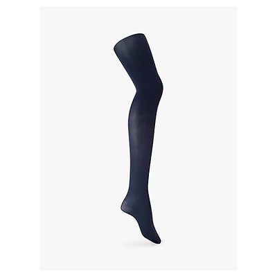 60D Velvet Touch Tights Navy M