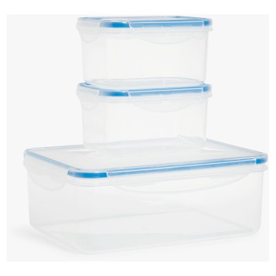 Set of 3 Rectangular Containers
