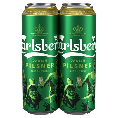 Carlsberg Pilsner Beer Cans