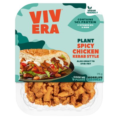 Vivera Plant Spicy Chicken Kebab Style