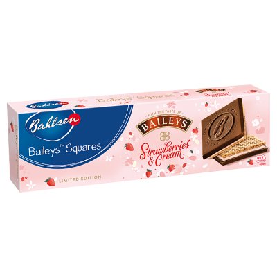 Bahlsen Baileys Squares Strawberries & Cream
