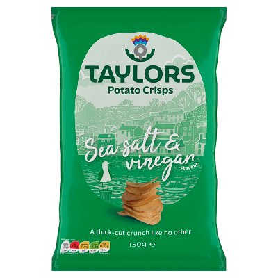 Taylors Sea Salt & Vinegar Potato Crisps