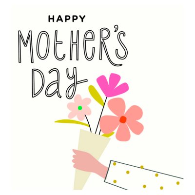 Bouquet Happy Mother's Day Card