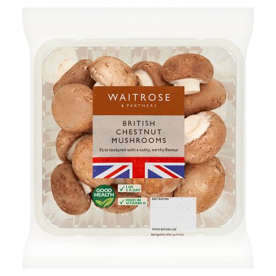 Waitrose Chestnut Mushrooms