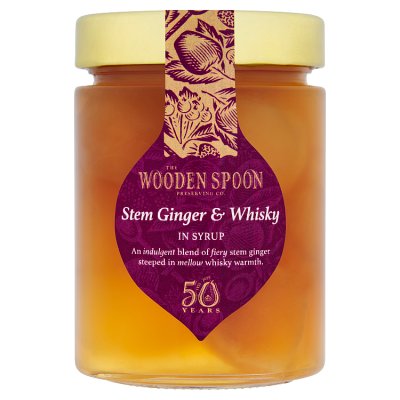 The Wooden Spoon Preserving Company Whole Stem Ginger with Whisky
