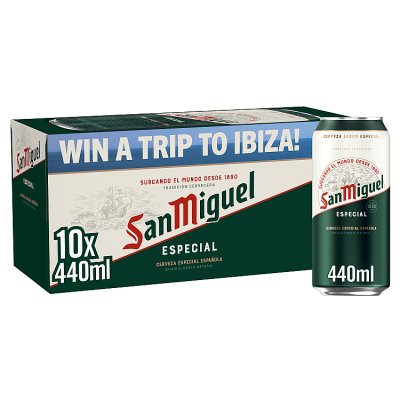 San Miguel Lager Cans