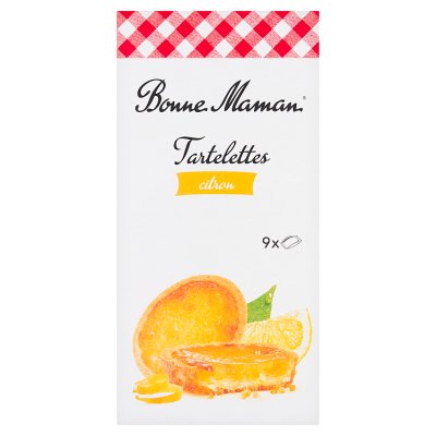 Bonne Maman 9 Lemon Tartlets