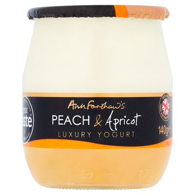 Ann Forshaw's Peach & Apricot Glass Jar Yogurt