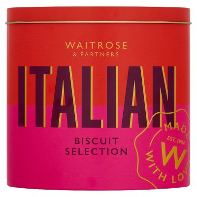 Waitrose Christmas Italian Biscuit Selection Tin