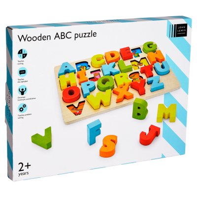 John Lewis Wooden Abc Puzzle