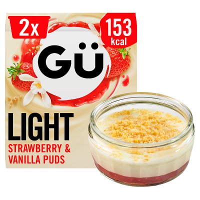 Gü Light Strawberry & Vanilla