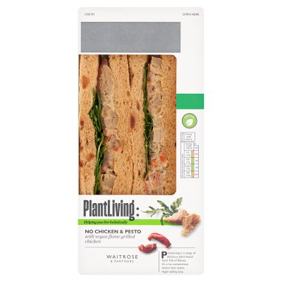 Waitrose PLV No Chicken & Pesto SWich