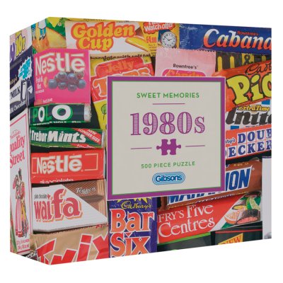 Gibsons 1980s Sweet Memoris Puzzle, 500 pieces