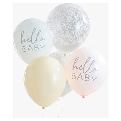 Floral Baby Balloons