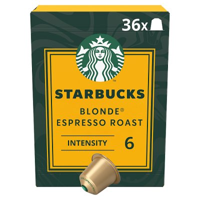 Starbucks Nespresso Blonde Espresso Roast Capsules 36s