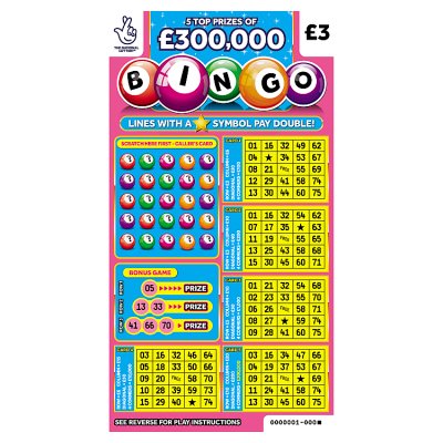 Bingo Scratchcard